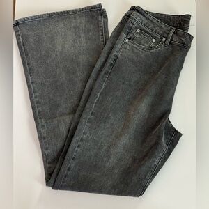 LNDN Women's Black Flared Jeans NWT